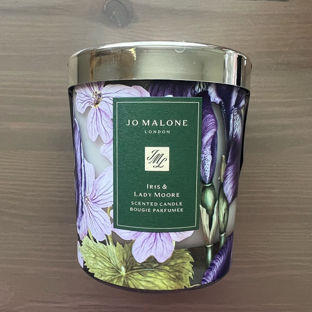 Jo Malone Iris & Lady Moore Scented Candle 200g limited edition New